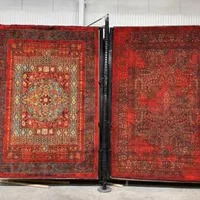 فرش کشمیر طرح سوگل سبز ۱۲۰۰شانه ۱۲متری|فرش|شیراز, رکن‌آباد|دیوار