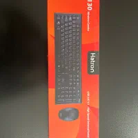 کیبورد و ماوس بی‌سیم هترون مدل HKCW130
