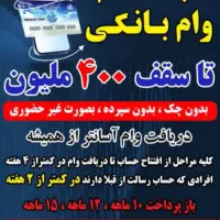تسهیلات بانک ملی