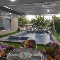 اجاره ویلا باغ با استخر سرپوشیده وآب گرم و بیلیارد