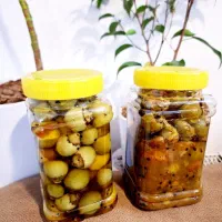 ترشی سپستان و خرمای خاصویی|خوردنی و آشامیدنی|قم, کلهری|دیوار
