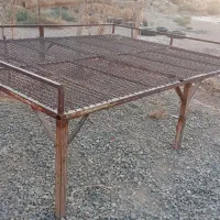 تخت آهنی مناسب حیاط و باغ