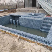 اجرای کاشی استخر تضمینی|خدمات پیشه و مهارت|تالش, هشتپر|دیوار