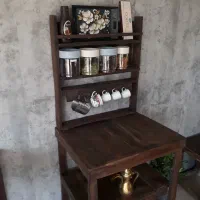 مینی بار بارخانگی میز دست ساز میز دستگاه قهوه ساز|صنایع دستی و سایر لوازم تزئینی|اصفهان, صدف|دیوار