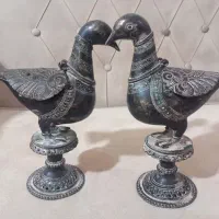 دو عدد مجسمه قدیمی