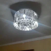 لوستر کریستالی ۲ عدد