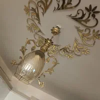 لوستر آشپزخانه برنز