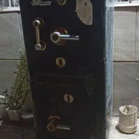 گاوصندوق دو طبقه کلید خور بالا و پایین نو