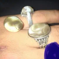 انگشتر نقره قدیمی باباقوری