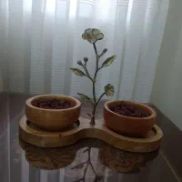 سرویس پذیرایی چوب شش تکه سالم|ظروف سرو و پذیرایی|پرند, فاز ۰|دیوار