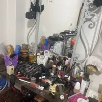 تختخواب یکنفره فرفورژه با میز آرایش ،صندلی وتشک نو|تخت و سرویس خواب|تهران, ارم|دیوار