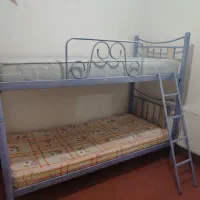 تخت خواب دو طبقه فلزی