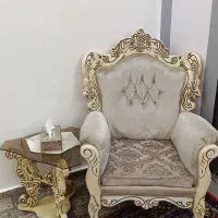 مبل 7نفره با میز غذاخوری 4نفره  و بوفه