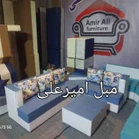 راحتی ال نیمست ۵نفره مبل|مبلمان خانگی و میز عسلی|تهران, شهرک شریفی|دیوار