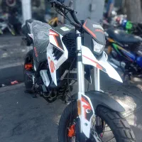 تریل هاسکی 225cc شرکت جهان رو 6دنده با کلاه کاسکت