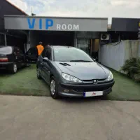 پژو ۲۰۶ تیپ ۲ خاکستری (زیر قیمت)