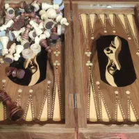 تخته نرد چوب گردو
