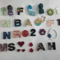 فروش ویژه حروف و جا کلیدی رزینی