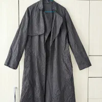کاپشن پاییزی چرمی مجلسی زنانه دخترانه   (در حد نو)