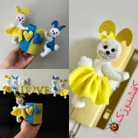 ریسه تیوی جاکنترلی کاور آیفون نمدی