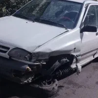 پراید تصادفی