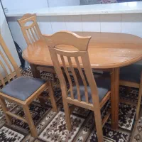 میز غذاخوری|میز و صندلی غذاخوری|ازنا, |دیوار