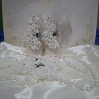 قندساب مروارید دوزی شده