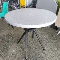 میز گرد پلاستیکی شیک|میز و صندلی غذاخوری|نجف‌آباد, یزدانشهر|دیوار