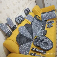 سرویس آشپزخانه ریحانه|سفره، حوله، دستمال آشپزخانه|شیراز, شهرک والفجر|دیوار