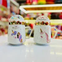 ماگ دسته دار،برس کرومی،ماگ چاپی