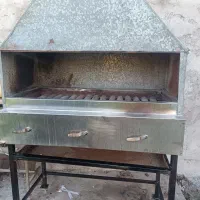 یک عدد فرکباب پرسه شعله+دستگاه بلال تنوری تمیز