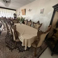 مبلمان کلاسیک همرا میز نهارخوری|مبلمان خانگی و میز عسلی|کرج, فاز ۴ مهرشهر|دیوار