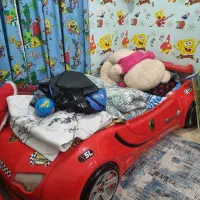 تخت خواب ماشینی|تخت و صندلی بچه|اهواز, کوی عابدی|دیوار