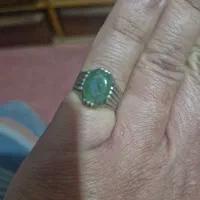 انگشتر نقره زمرد|جواهرات|رشت, شهرک قدس|دیوار