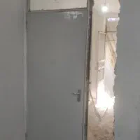 درب چوبی همراه باکم اهنی