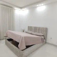 تخت خواب+ پا تختی + تشک رویال|تخت و سرویس خواب|بدره, |دیوار