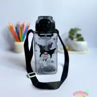 قمقمه بنفش و مشکی کرومی