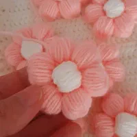 گل تزیینی گل بافتنی گل دستباف|صنایع دستی و سایر لوازم تزئینی|رشت, توشیبا|دیوار