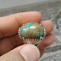 گردنبند فیروزه اصل نیشابور و انگشتر فیروزه نیشابور|جواهرات|نیشابور, شریعتی|دیوار