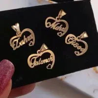 پلاک های ساختنی. آبکاری طلا.طبق سلیقه مشتری