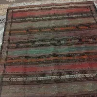 قالیچه گلیم قدیمی دست بافت ۳متری قیمت مناسب|گلیم، جاجیم، گبه|قوچان, |دیوار