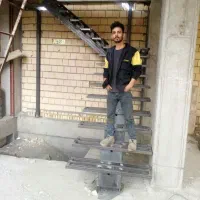 پله فلزی مدرن