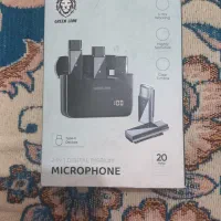 میکروفون یقه ای بی سیم گرین لاین مدل ۲ در ۱|صوتی و تصویری|سمنان, |دیوار
