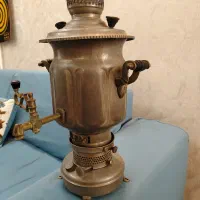 سماور نفتی قدیمی|کلکسیون اشیاء عتیقه|محمدیه-قزوین, |دیوار