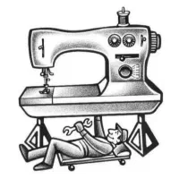 تعمیر انواع چرخ هایی خیاطی صنعتی سردوز و خانگی