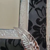 آینه و شمعدان دورمخمل|صنایع دستی و سایر لوازم تزئینی|رشت, کوی مهر|دیوار