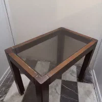 چهار عدد میزعسلی شیشه ای سالم