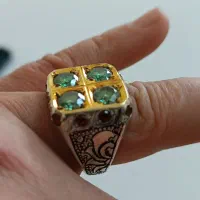 انگشتر نقره دست ساز قلمزنی مردانه و زنانه|جواهرات|پرند, فاز ۶|دیوار