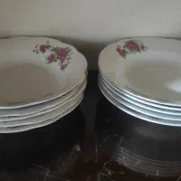 پلوخوری خورشت خوری گلسرخی چینی قندان دیس گل سرخی|ظروف سرو و پذیرایی|تهران, قصر فیروزه ۱|دیوار