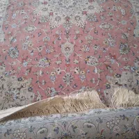 فرش دستباف گل ابریشم